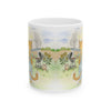 Copy of Stanley The Gardening Cat Ceramic Mug – Whimsical Sunflower & Tomato Farmhouse Coffee Cup