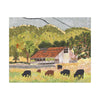 Ranch West of Maxwell Calif,  Canvas Print, Home Decor, Wall Art, Barn Art,