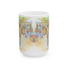 Market Day Ceramic Mug — Cute Anthropomorphic Animal Farmers' Market Illustration (11oz, 15oz)