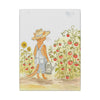 Stanley The Garden Cat Canvas Print — Cute Watercolor Tabby Gardener Art