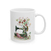 Coffee Mug - Holiday Sewing Inspiration Ceramic Mug 11oz