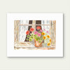 Aged And Weathered Watercolot Print by Claudia
