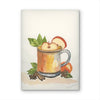 Hot Apple Cider on a Cold Night – Watercolor Print
