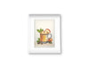 Hot Apple Cider on a Cold Night – Watercolor Print