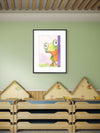 Jumper The Frog Whimsical Watercolor Print
