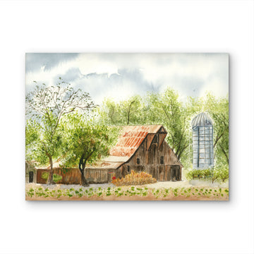 Killion Ranch, Williams CA – Watercolor Print