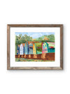 Please Write! — Rusty Rural Mailboxes Watercolor Art Print