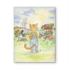 Orange Tabby at the Country BBQ — Watercolor Print
