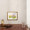 Sonoma Wine Country — Spring Vineyard & Barn Watercolor Art Print