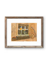 Daffodil Hill Watercolor Print by Claudia Buchanan