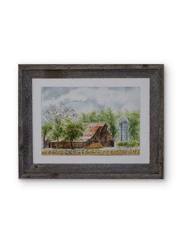 Killion Ranch, Williams — Original Framed Watercolor Painting by Claudia Buchanan