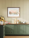 Maxwell, California — Oak Street Watercolor Art Print