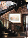 Maxwell, California — Oak Street Watercolor Art Print