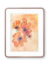 Orange Poppies — Happy Floral Watercolor Art Print